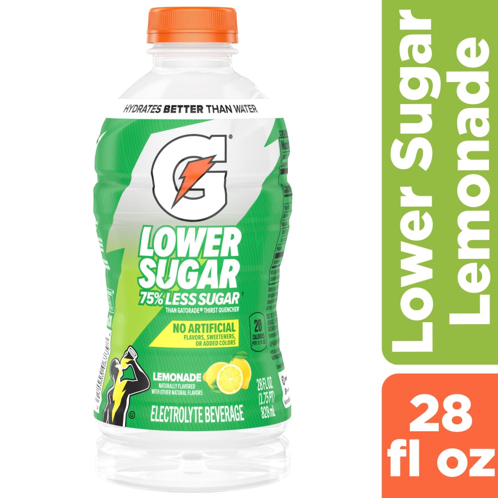Gatorade® Lower Sugar Lemonade Sports Drink Bottle