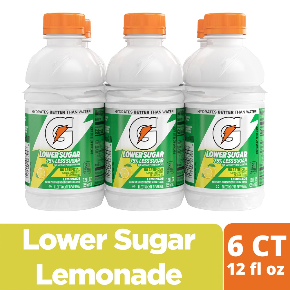 Gatorade Lower Sugar Electrolyte Sports Drink, Rain Berry