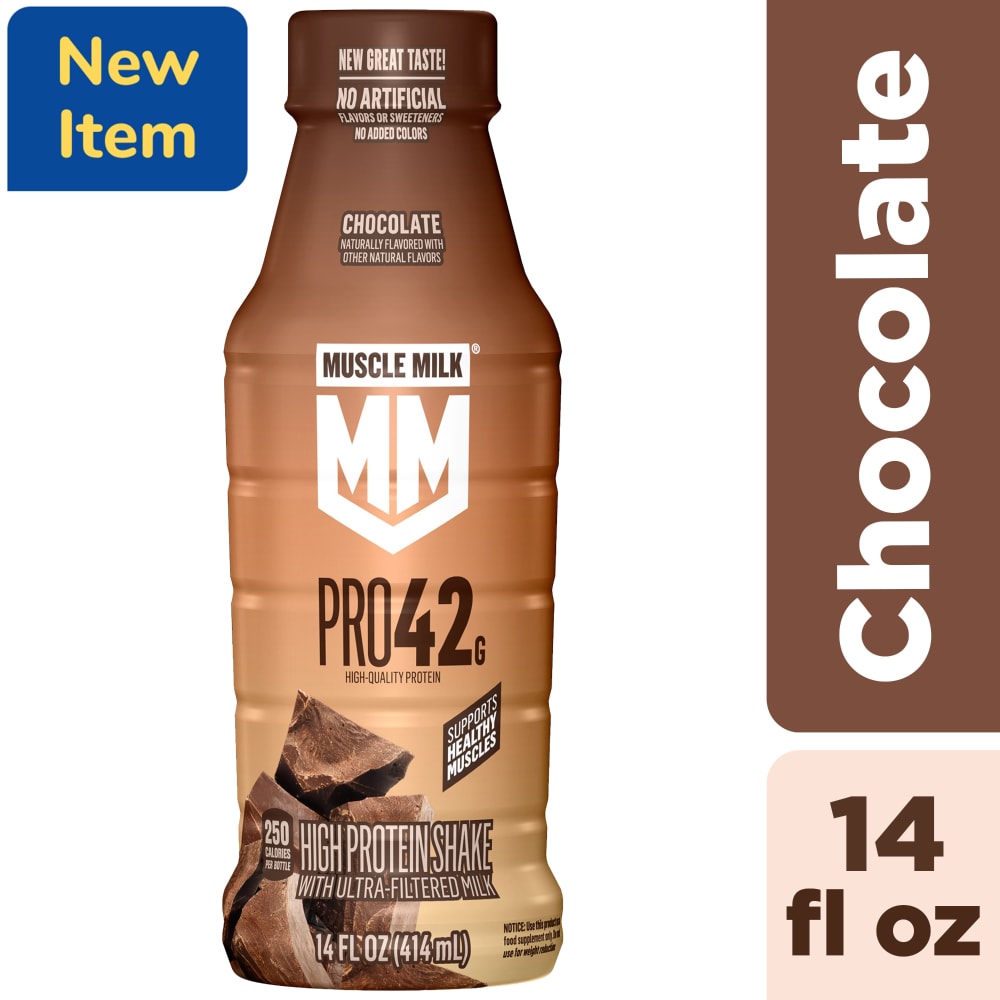 Muscle Milk® Pro Chocolate High Protein Shake Bottle