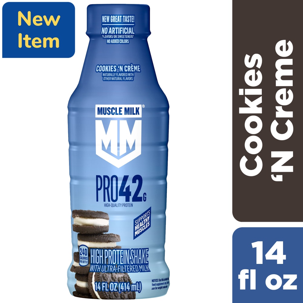 Muscle Milk® Pro Cookies ‘N Crème High Protein Shake Bottle
