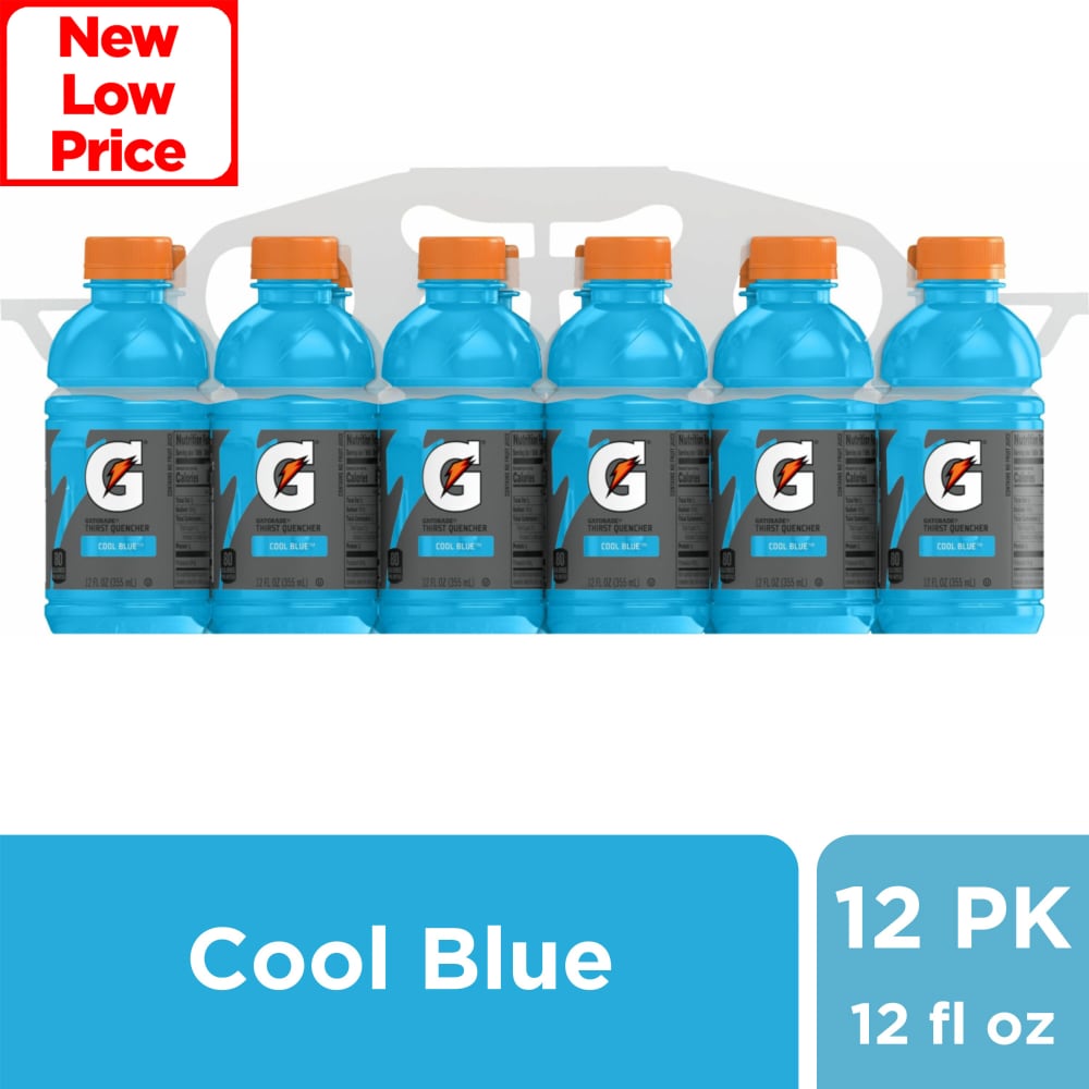 Gatorade Cool Blue Sports Drink Multipack Bottles