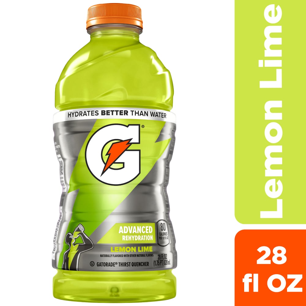 Gatorade® Yellow Lemon Lime Sports Drink Bottle