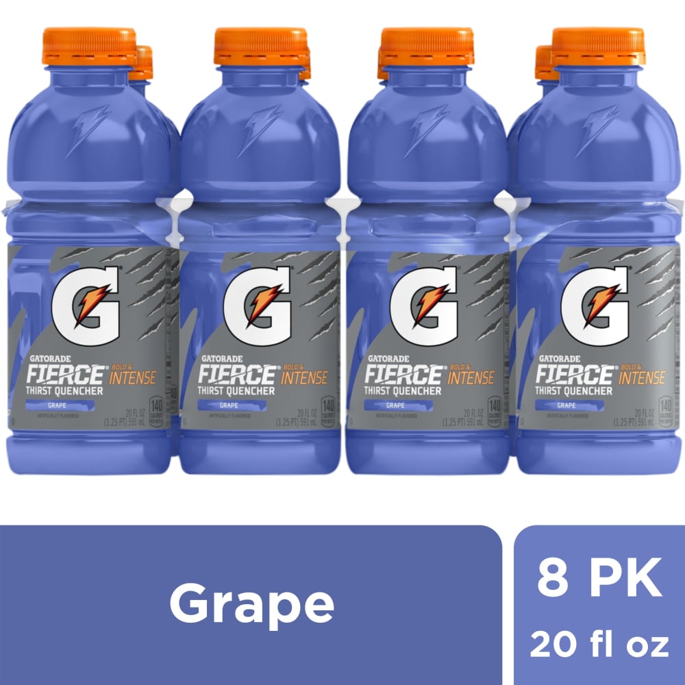 Gatorade® Fierce Purple Grape Sports Drink Multipack Bottles