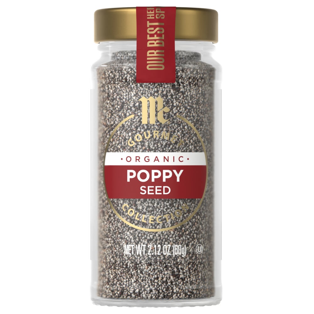 McCormick Gourmet Organic Poppy Seed
