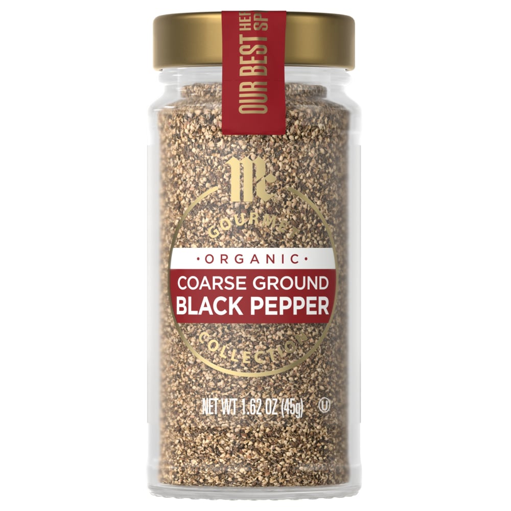 McCormick Gourmet Organic Coarse Ground Black Pepper