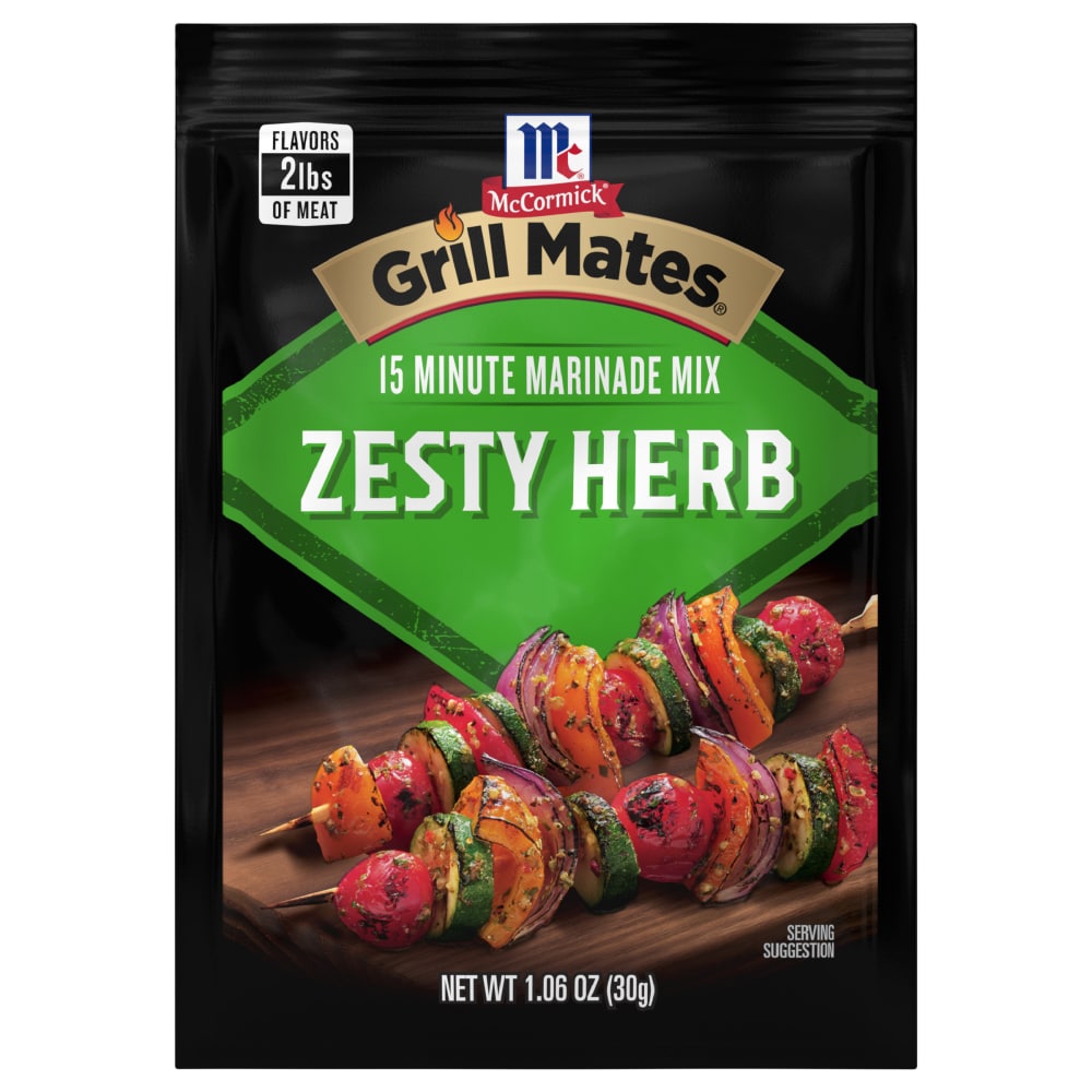 McCormick GRILL MATES Zesty Herb Marinade Seasoning Mix