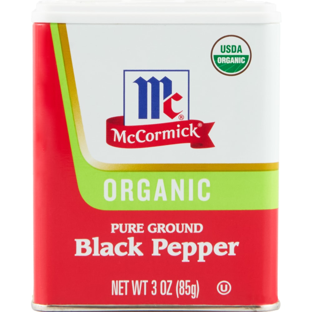 McCormick Ground Organic Black Pepper