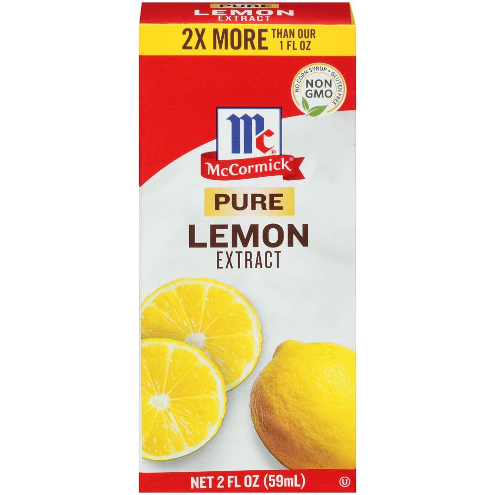 McCormick Pure Lemon Extract, 2.0 fl oz