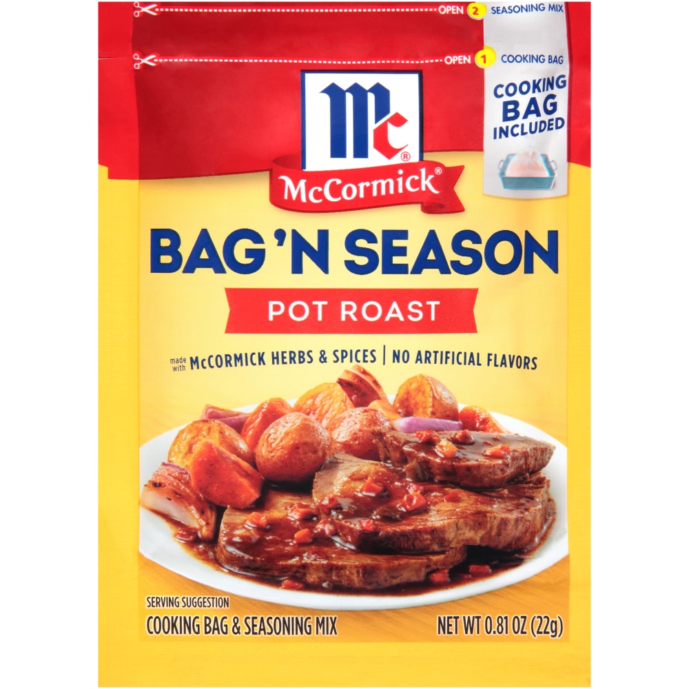 McCormick Bag ‘n Season Pot Roast Cooking & Seasoning Mix