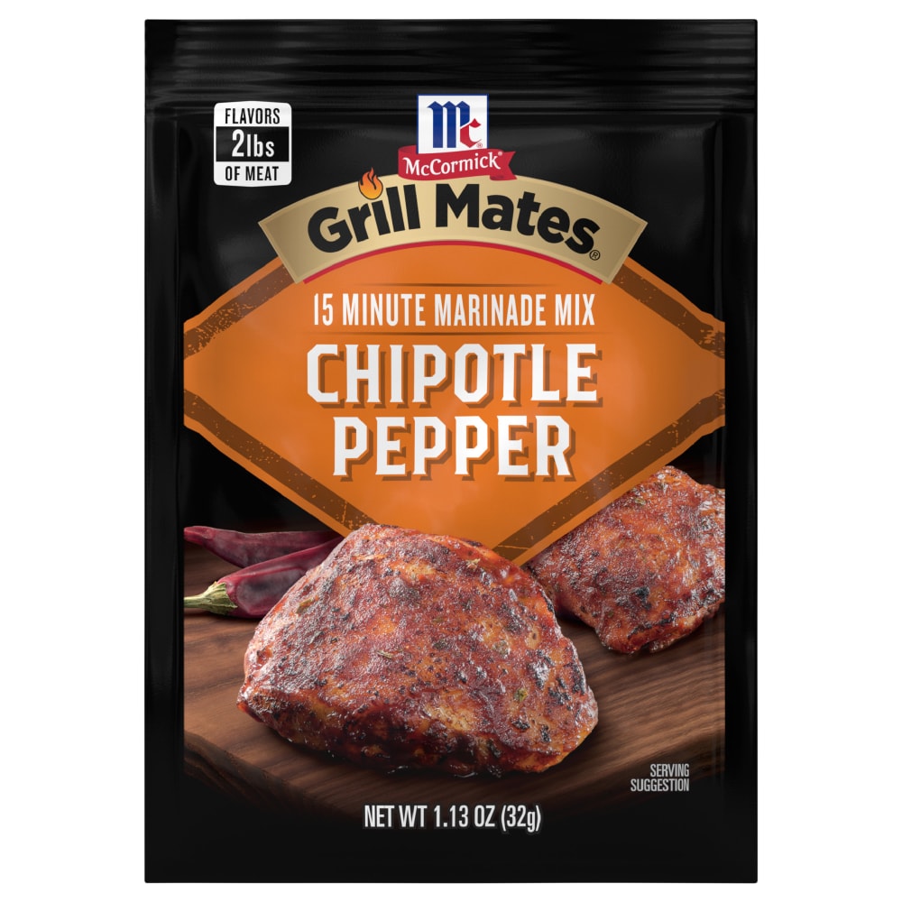 McCormick GRILL MATES Chipotle Pepper Marinade Seasoning Mix