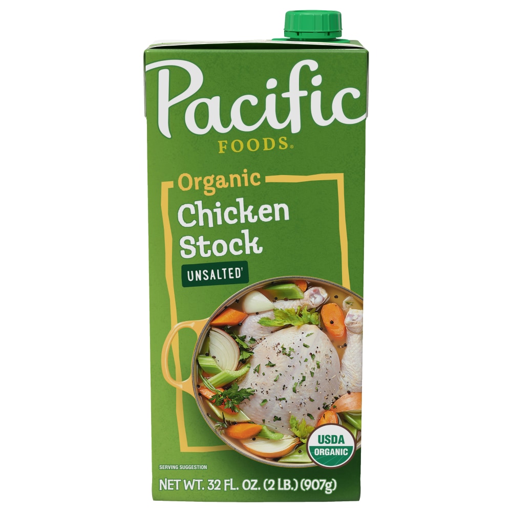 Pacific Foods® Organic Unsalted Chicken Stock