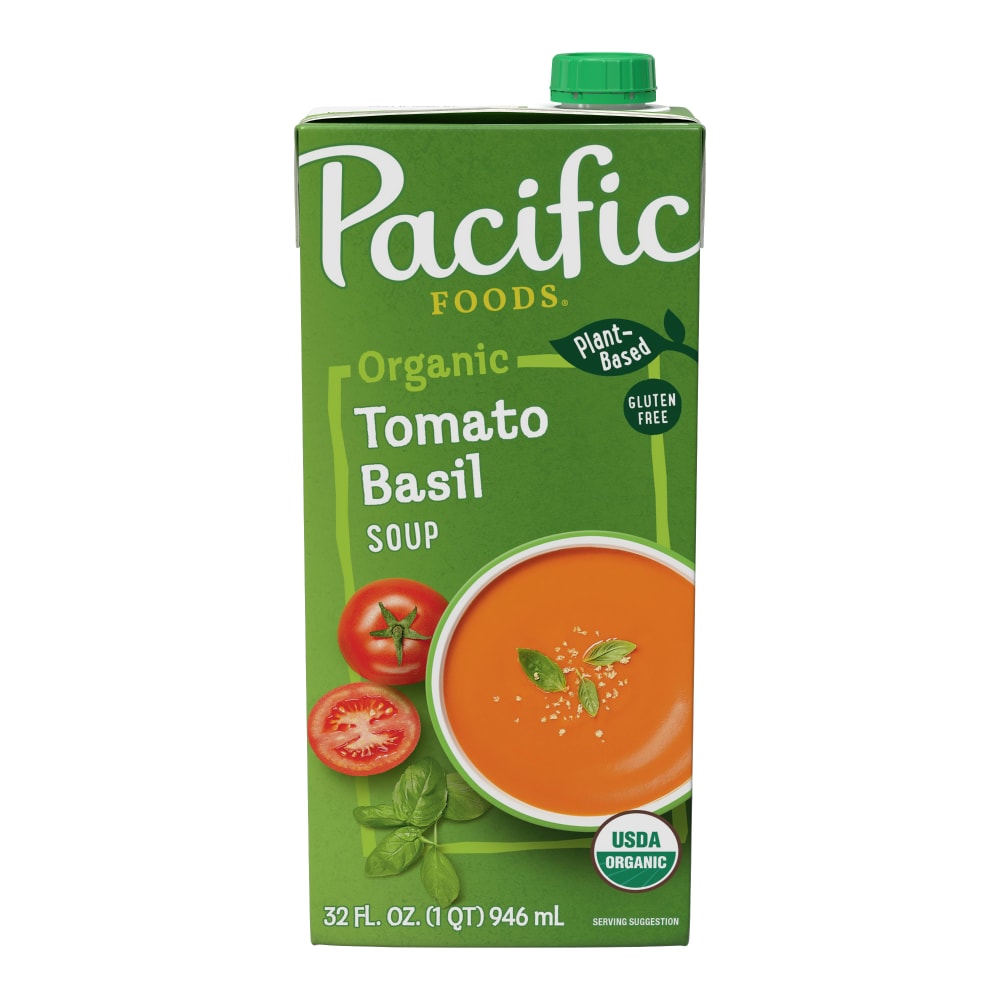 Pacific Foods Organic Tomato Basil Soup, 32 Oz