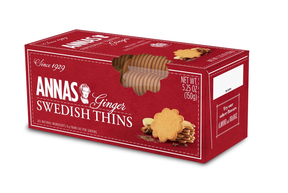 Anna’s Swedish Ginger Thins Cookies