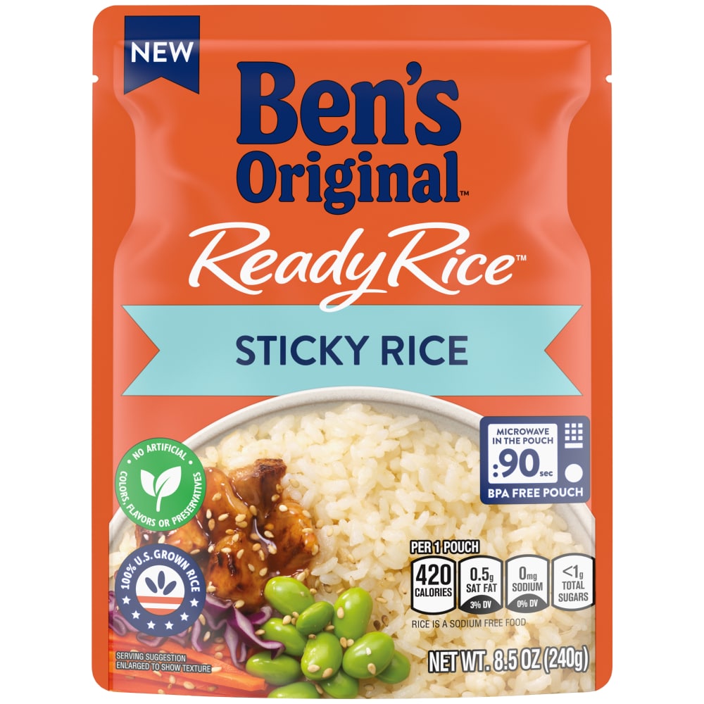 BEN RDYRC STICKY RICE 8.5OZ