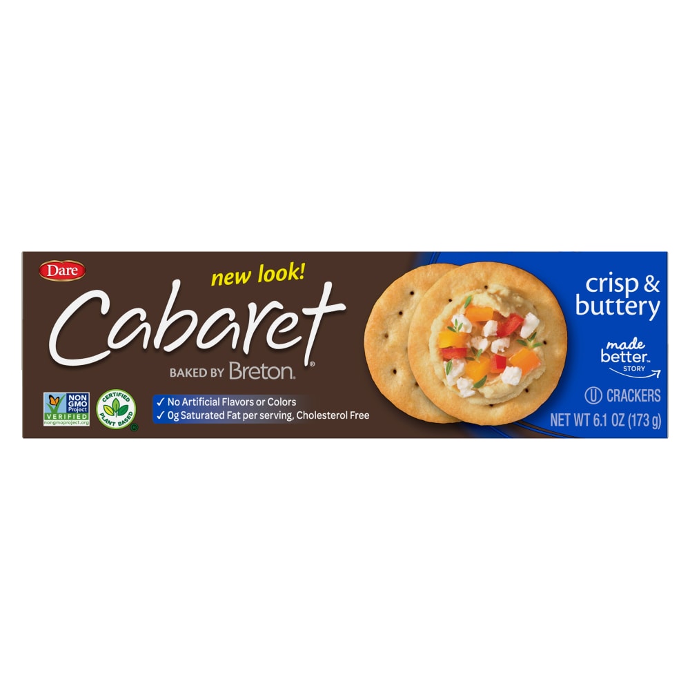 Breton® Cabaret® Crisp & Buttery Crackers