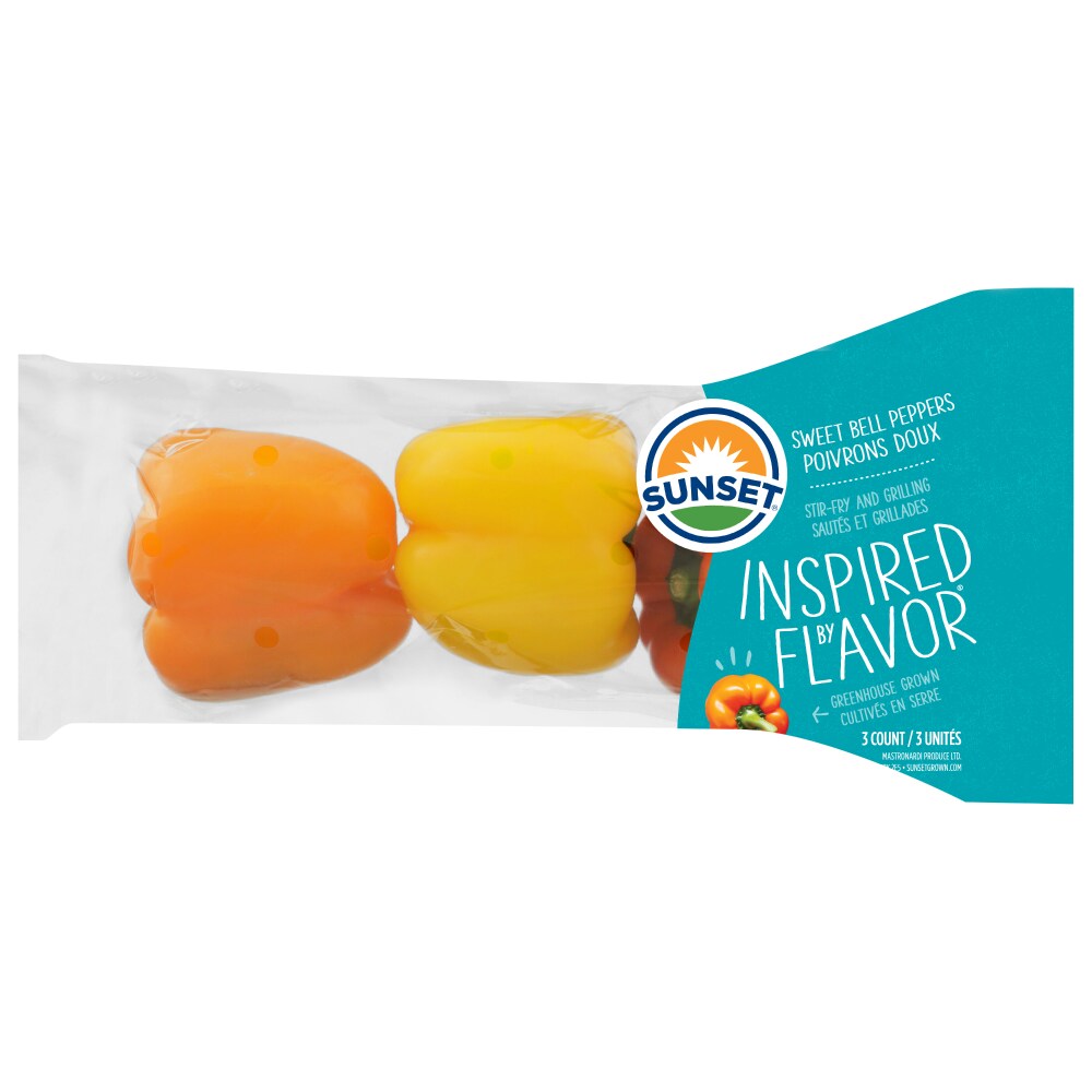Sunset® Rainbow Bell Peppers