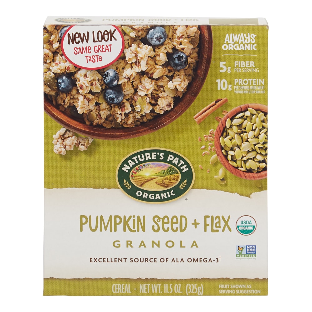Nature’s Path Organic® Pumpkin Seed + Flax Granola