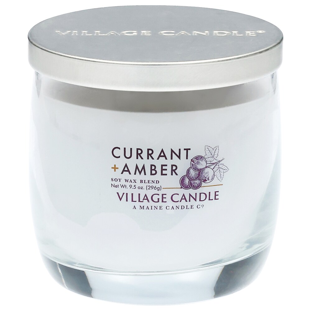 Village Candle Currant + Amber Wild Light Jar Candle
