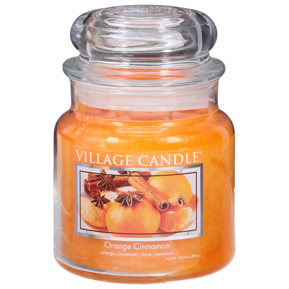 Village Candle Orange Cinnamon Jar Candle