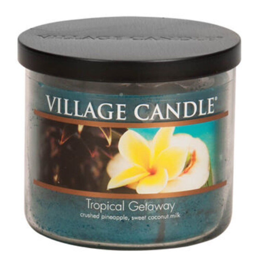 Village Candle Tropical Getaway Scented Candle Bowl