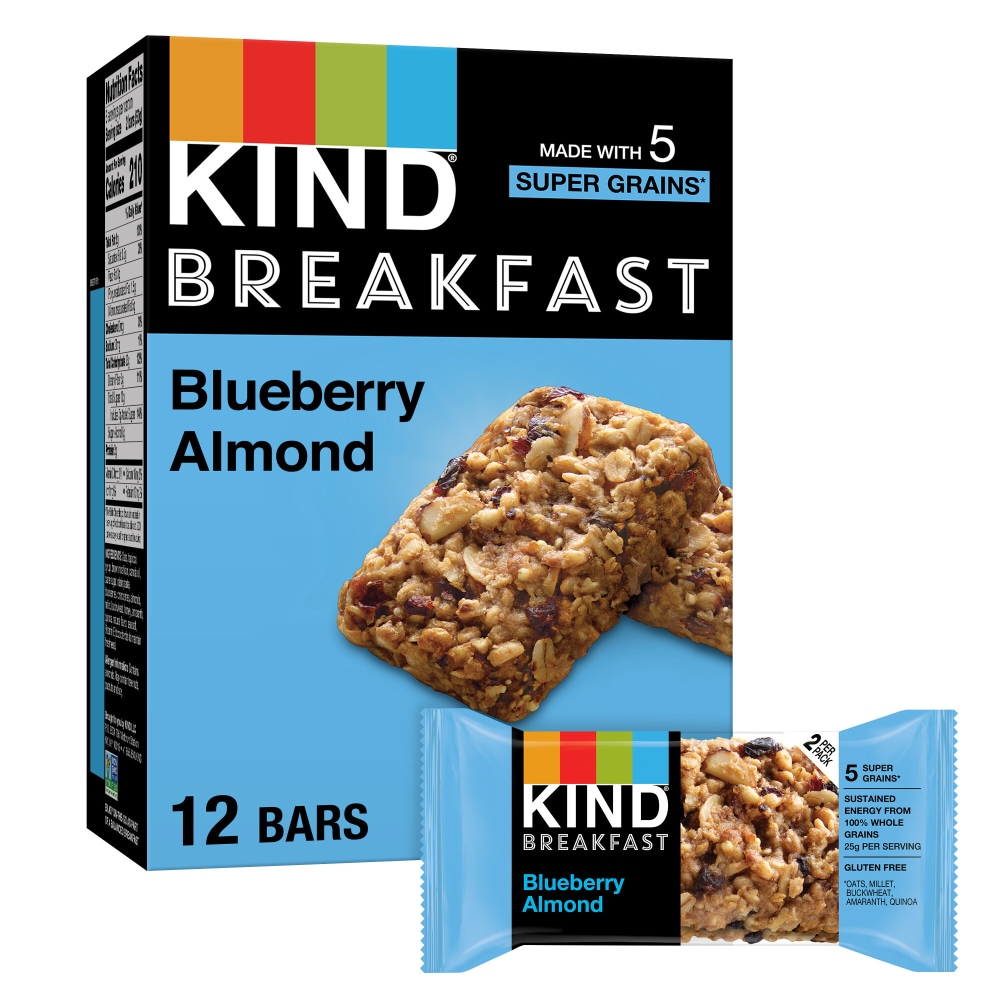 KIND Blueberry Almond Breakfast Bars