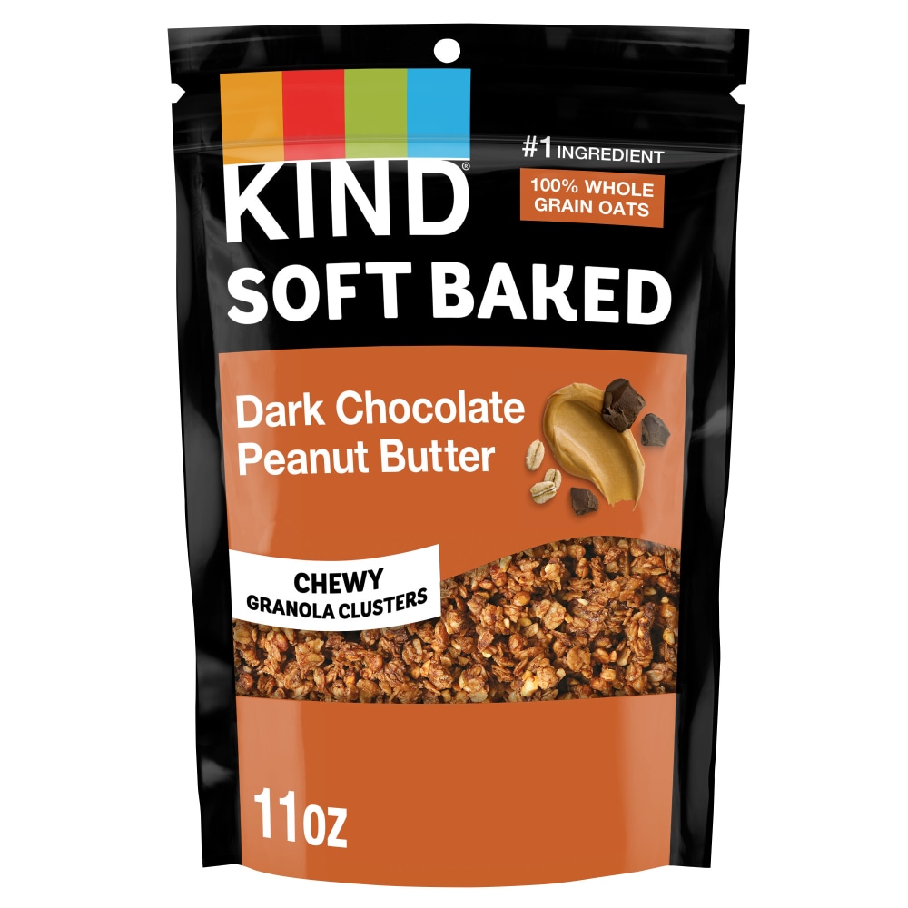 KIND Soft Baked Dark Chocolate Peanut Butter Granola