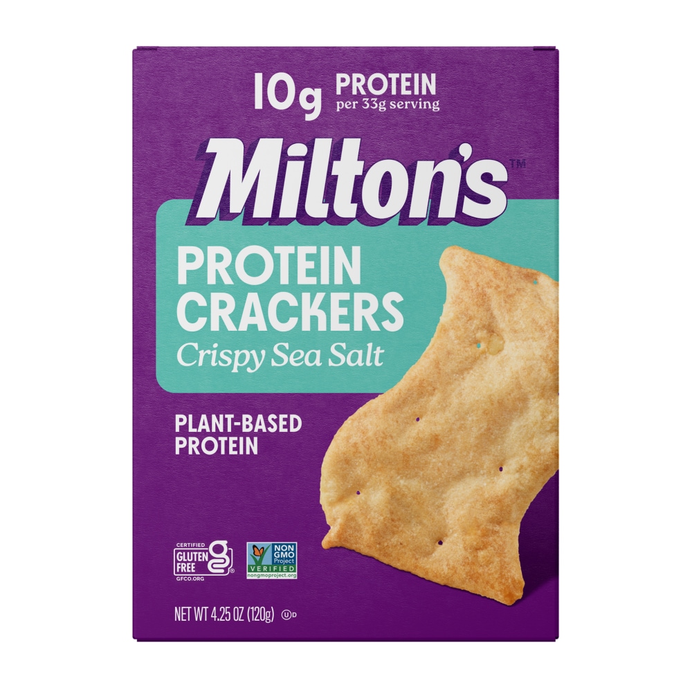 Milton’s™ Crispy Sea Salt Protein Crackers