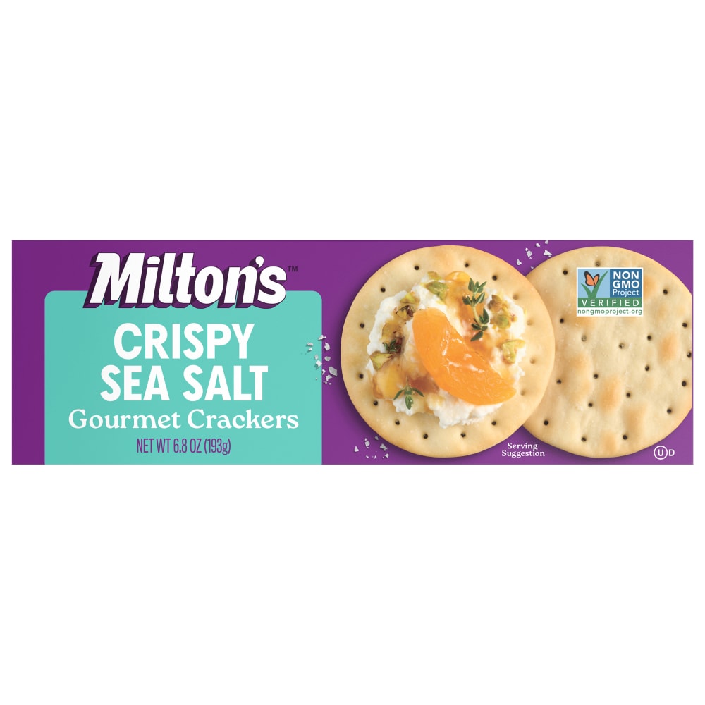 Milton’s™ Crispy Sea Salt Gourmet Crackers