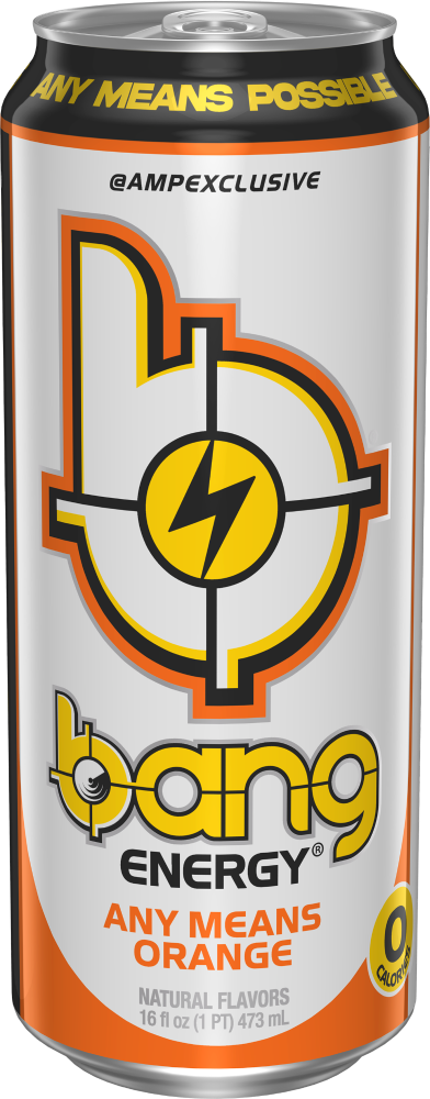 Bang® Any Means Orange Energy Drink Can