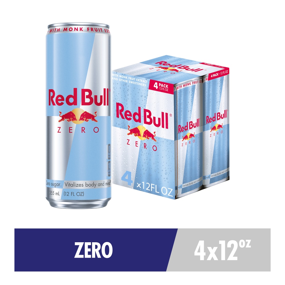 Red Bull Zero Energy Drink Can