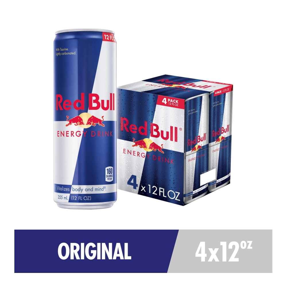 Red Bull Energy Drink Can