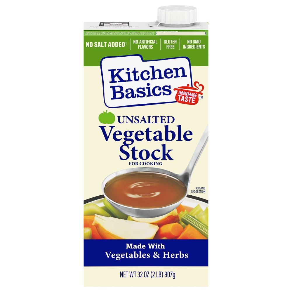 Kitchen Basics Gluten Free Unsalted Vegetable Stock