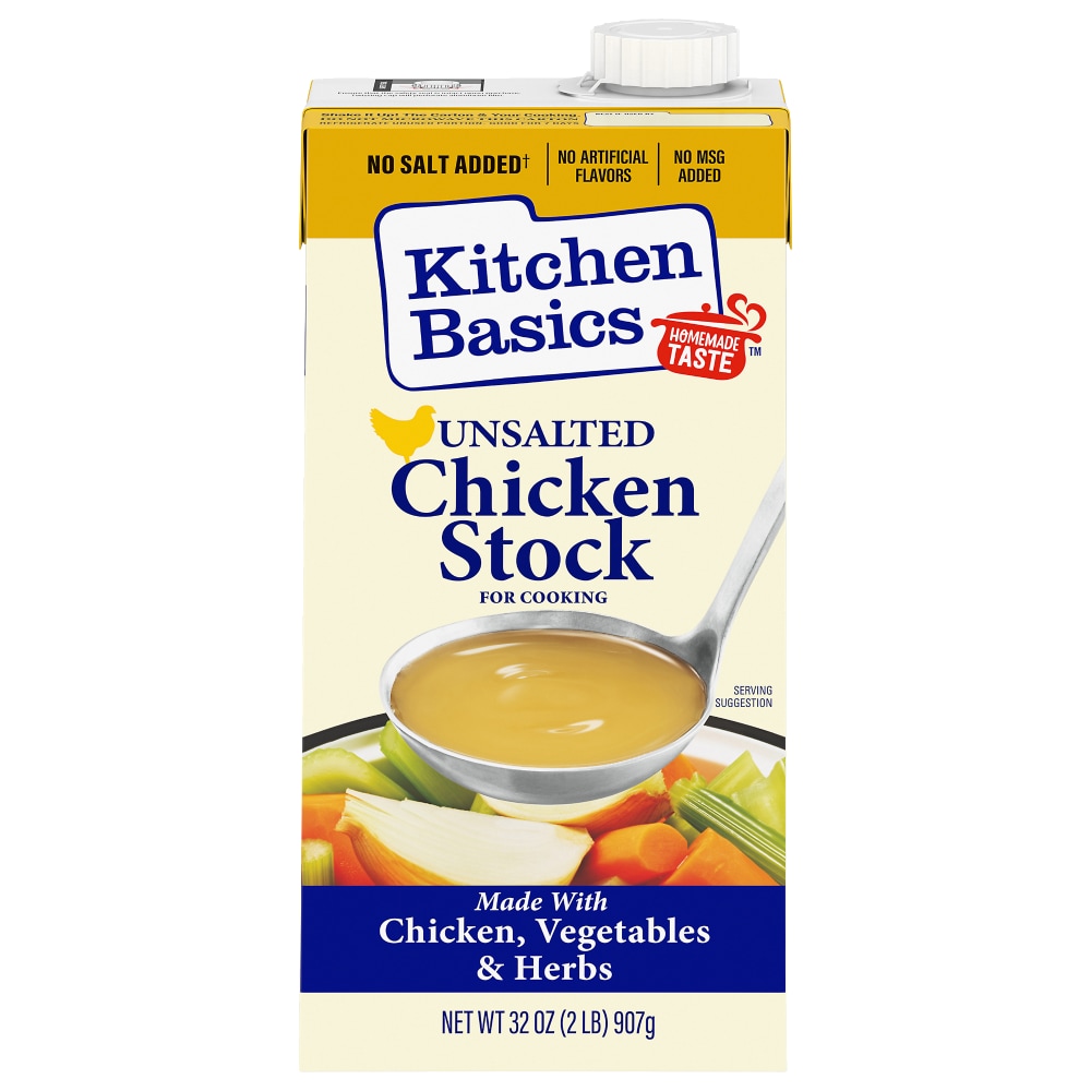 Kitchen Basics Unsalted Chicken Stock
