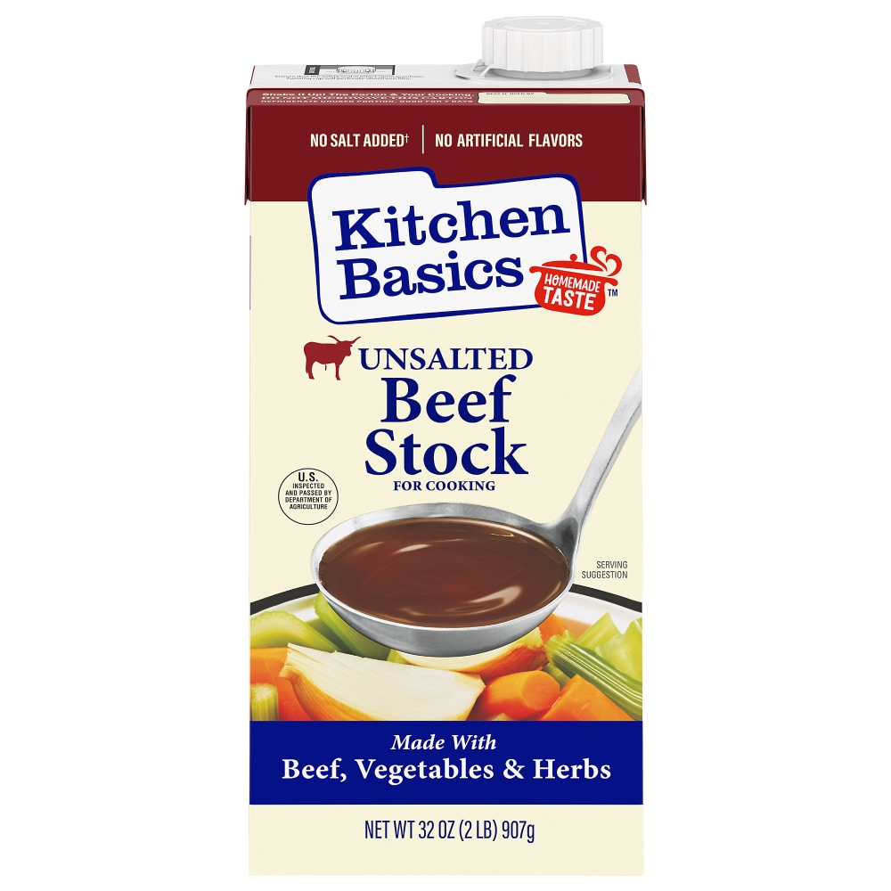 Kitchen Basics Unsalted Beef Stock