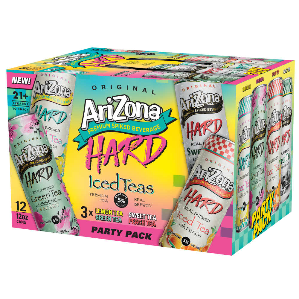 Arizona Premium Spiked Hard Iced Tea Party Pack