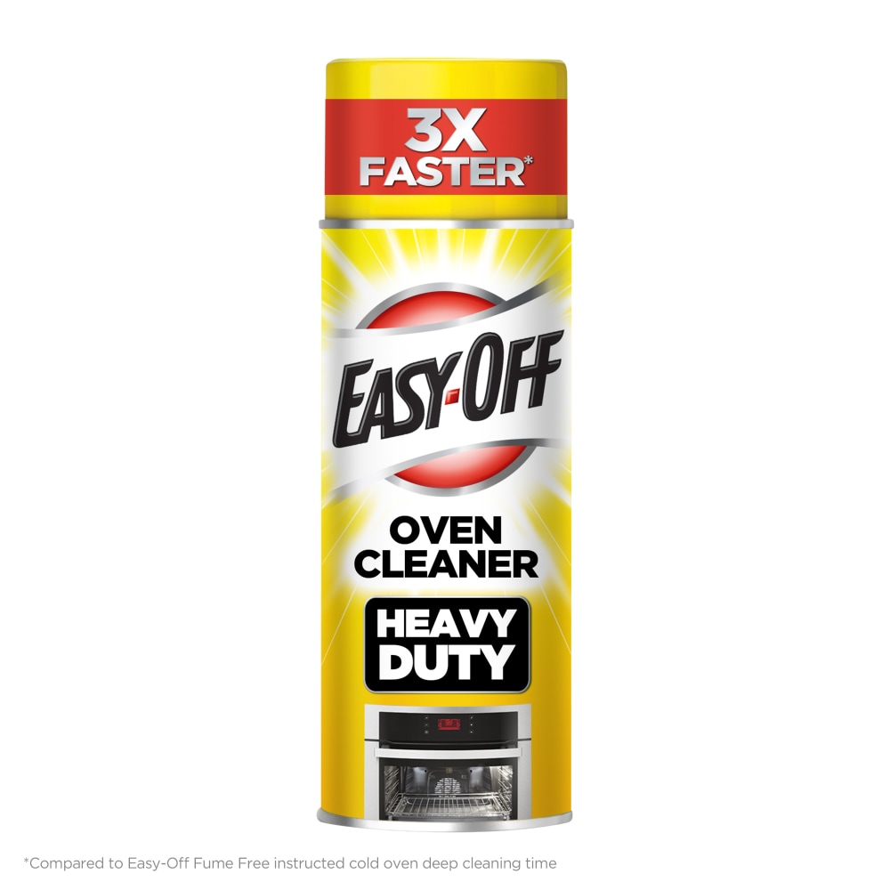 Easy Off Heavy Duty Oven Cleaner, Destroys Tough Burnt on Food and Grease, 14.5 oz