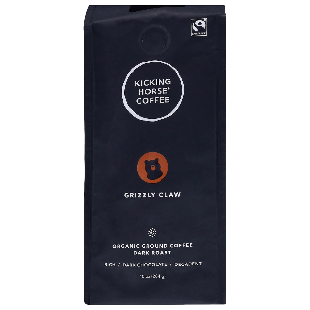 Kicking Horse® Coffee Grizzly Claw Dark Roast Organic Ground Coffee