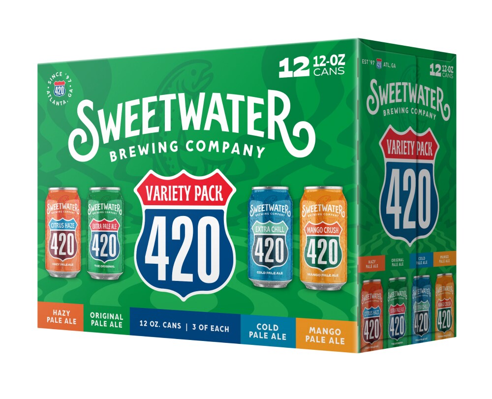 SweetWater Brewing Company 420 Variety 12 Pack 12oz Cans