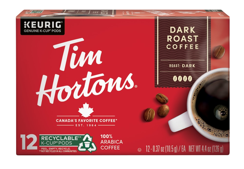 Tim Horton’s® Dark Roast K-Cup® Coffee Pods