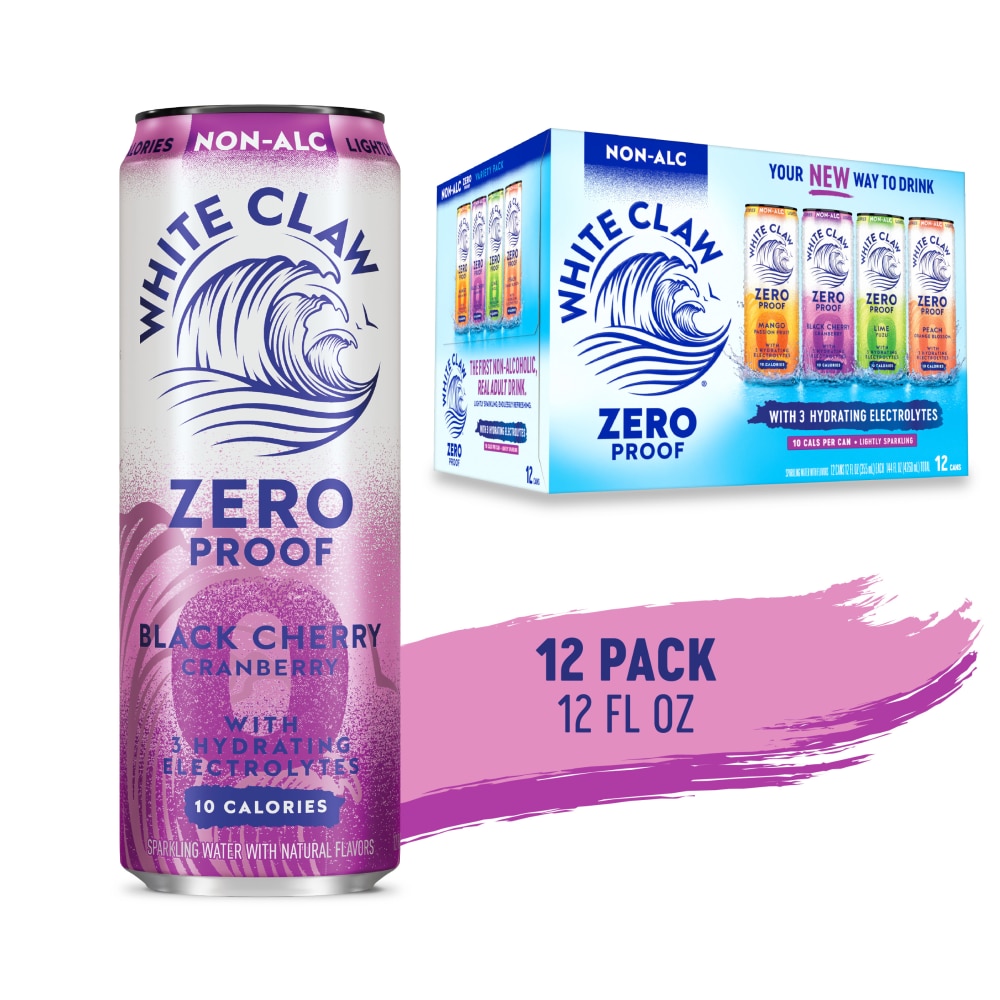 White Claw Zero Proof Variety Pack