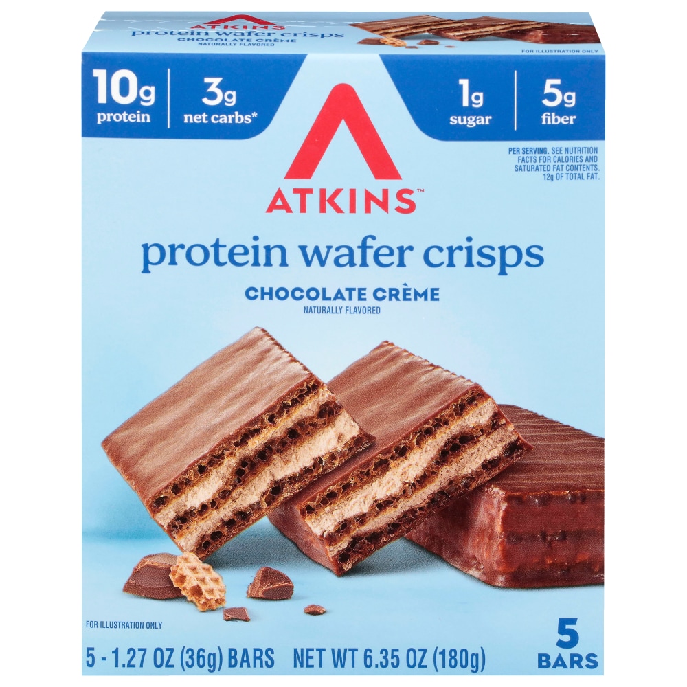 Atkins® Chocolate Creme Protein Wafer Crisps