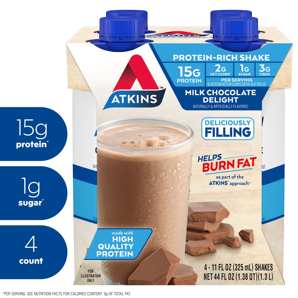 Atkins Milk Chocolate Delight Protein Shake