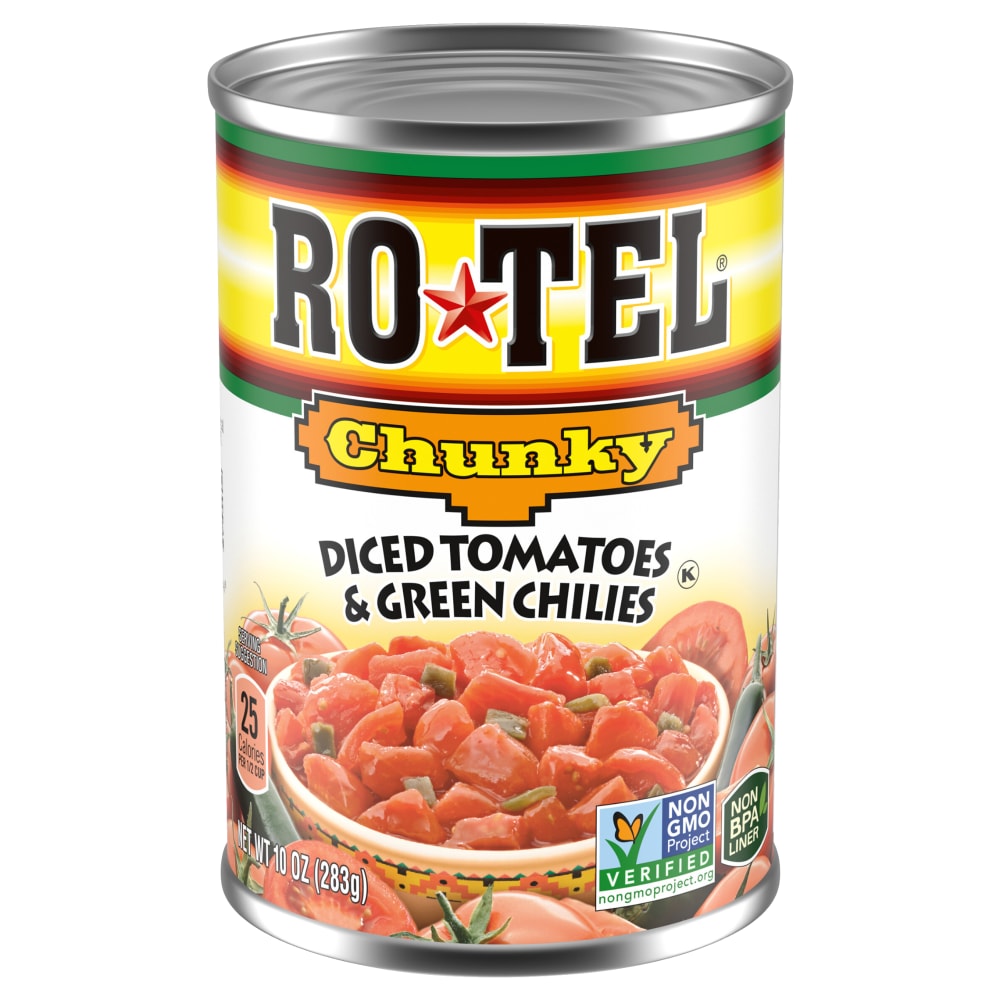 Rotel® Chunky Diced Tomatoes & Green Chiles