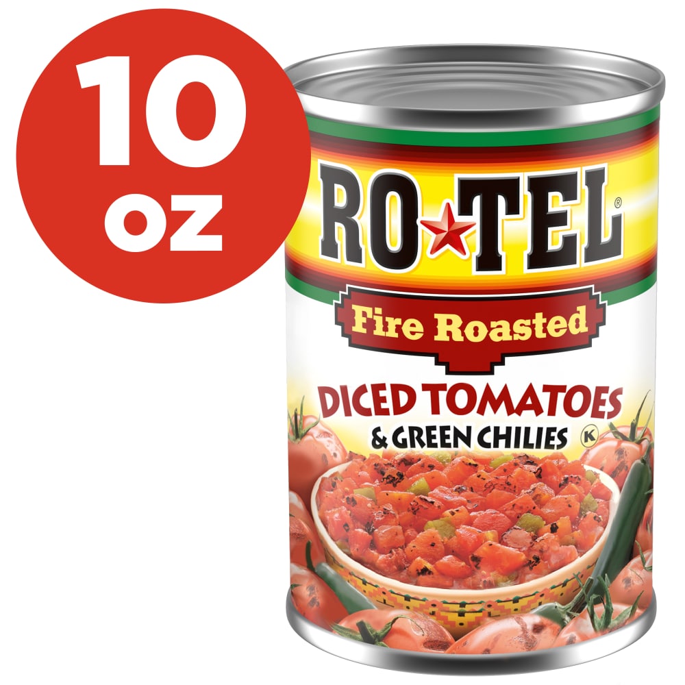 ROTEL Fire Roasted Diced Tomatoes and Green Chilies
