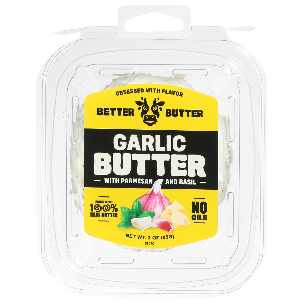 Better Butter Garlic Butter with Parmesan and Basil 3 oz