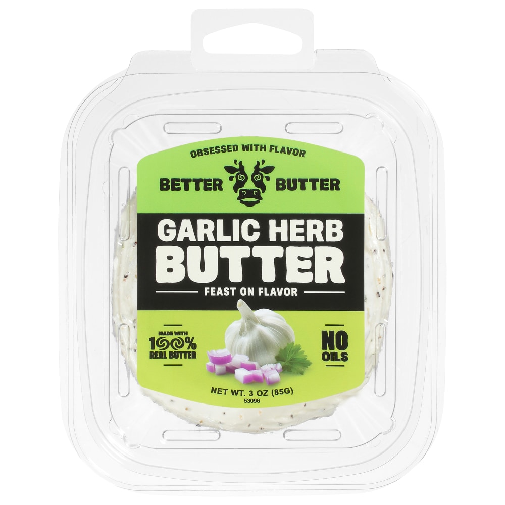 Better Butter Garlic Herb Butter 3 oz