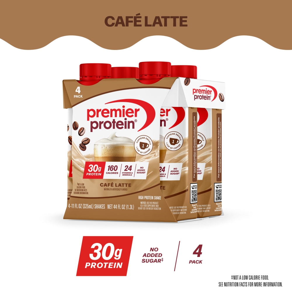 Premier Protein 30g Café Latte Protein Shake