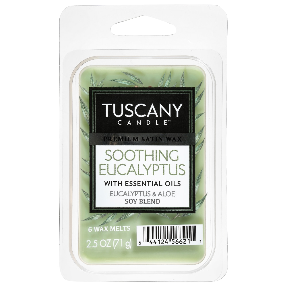Tuscany™ Fragranced Wax Melts – Soothing Eucalyptus