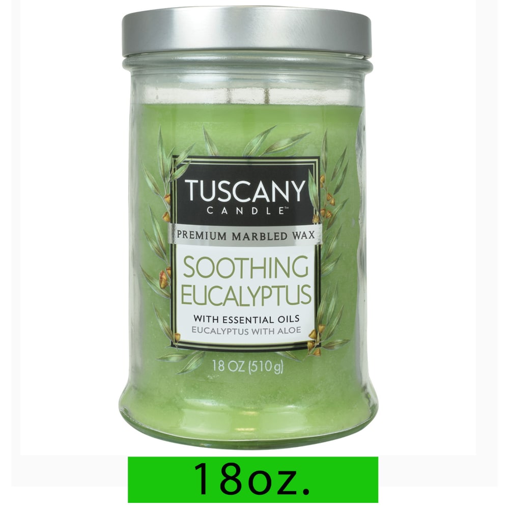 Tuscany Candle™ Soothing Eucalyptus Jar Candle