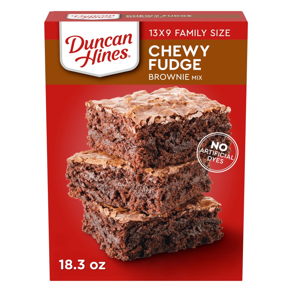Duncan Hines Family Size Chewy Fudge Brownie Mix